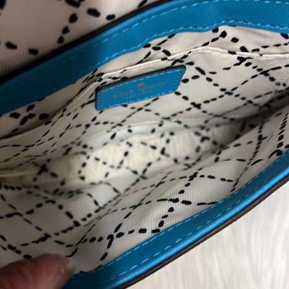🔶kate spade Sally Aqua Newberry Lane Crossbody C9 - Picture 7 of 7